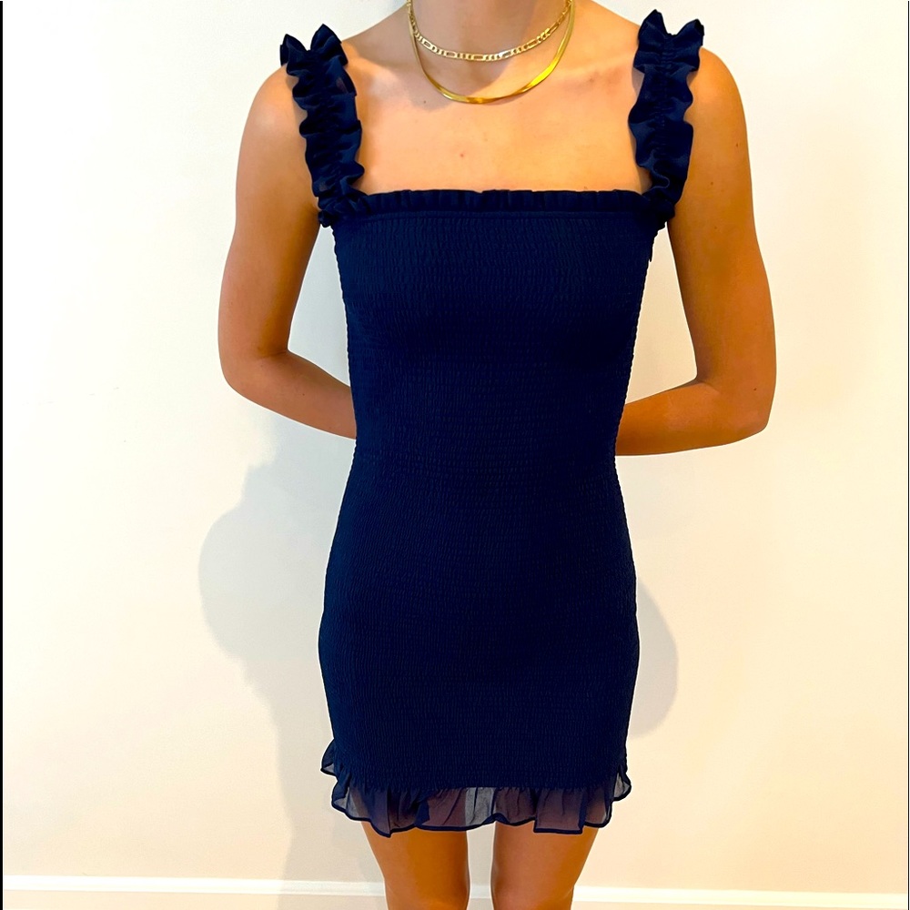 Aritzia Wilfred Body Con size XXS navy